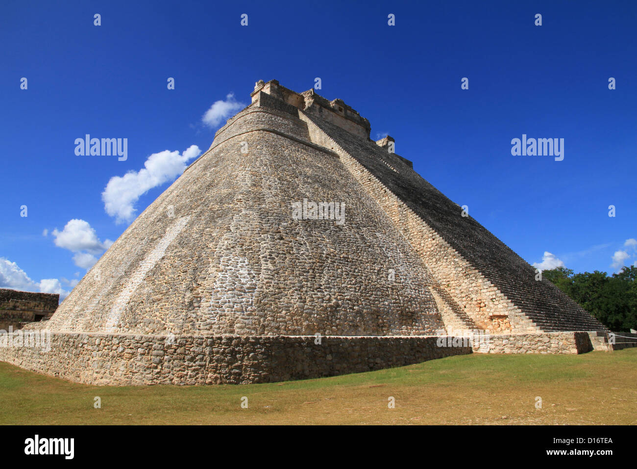 Uxmal Maya resta, Messico Foto Stock