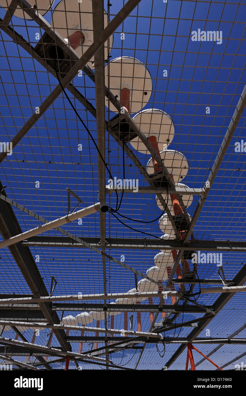 L'Italia, Bari, aeroporto internazionale di volo, sensori di controllo Foto Stock