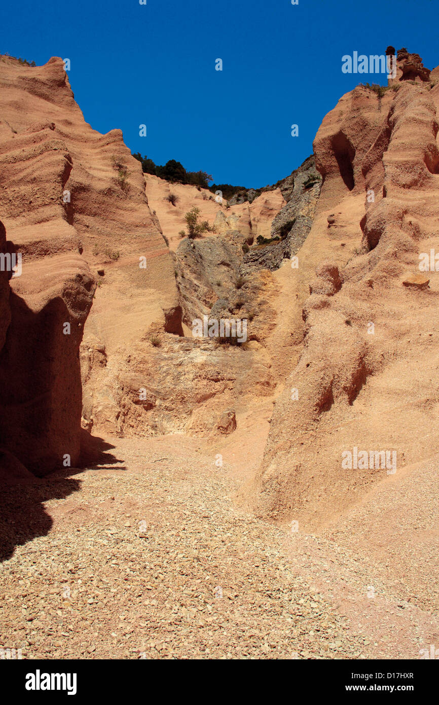 Europa Italia Monte Sibillini parco nazionale di Fiastra zoppo Rosse Foto Stock