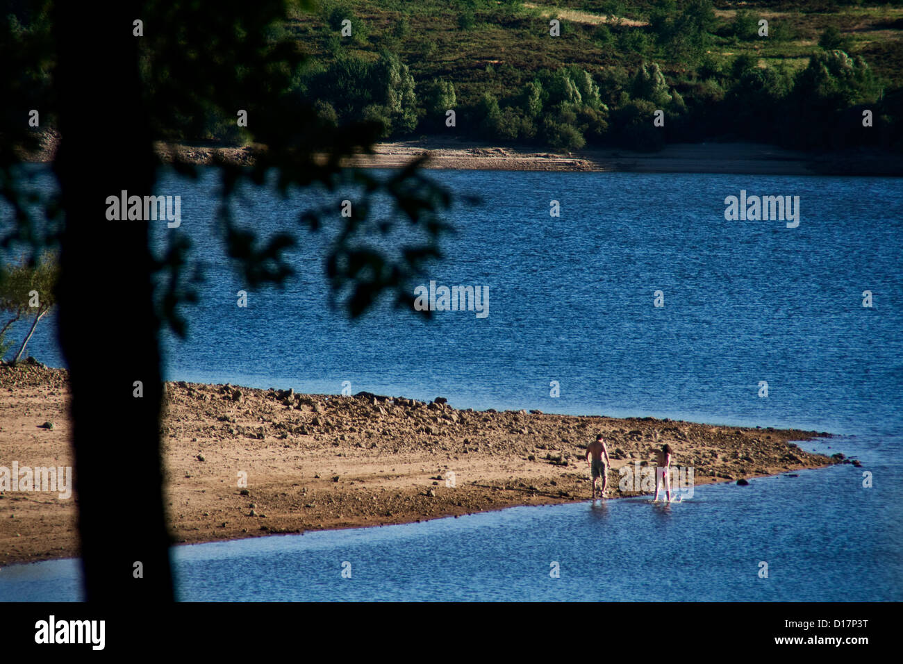 La Galizia Bande Aqvis qverqvennis Archeologia accampamento romano Foto Stock