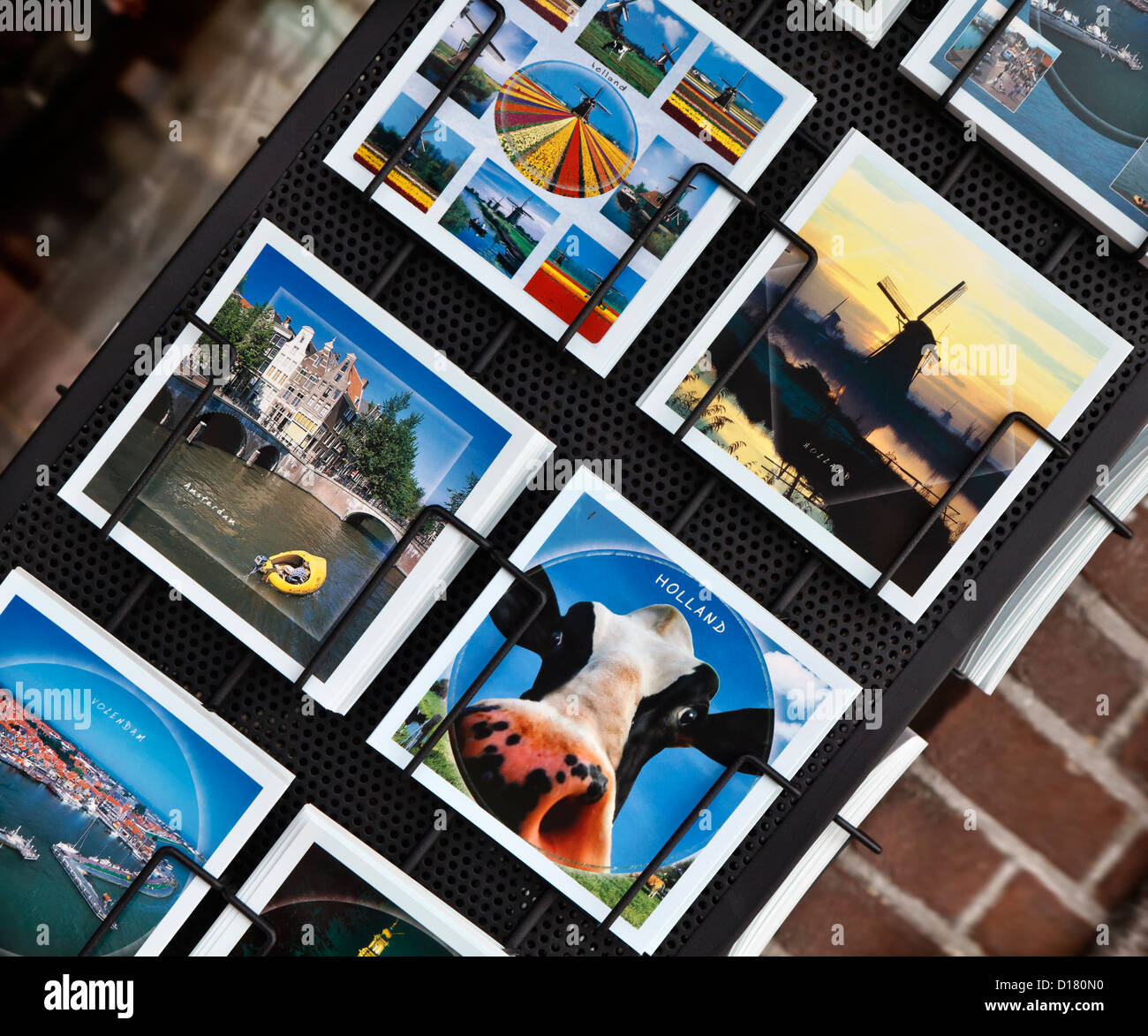 Holland, Amsterdam, Olanda cartoline per la vendita Foto Stock