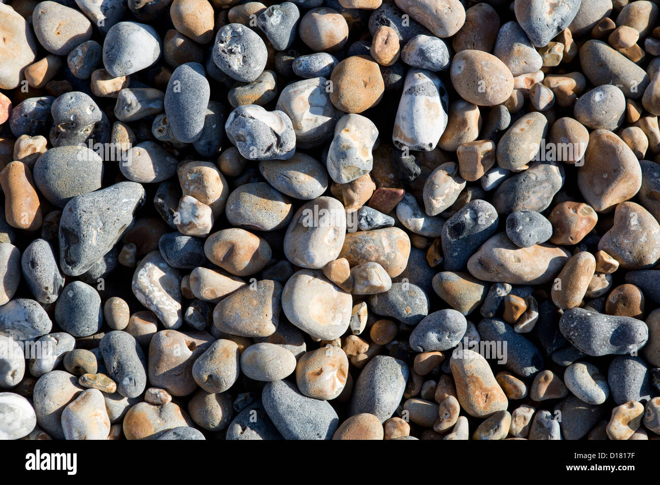 Pietre della spiaggia Foto Stock