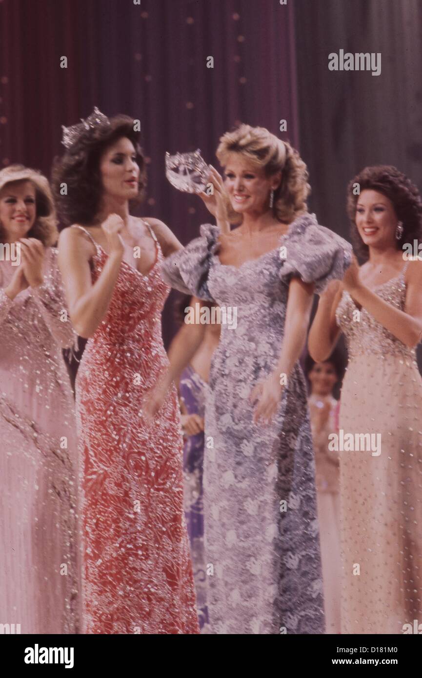 Miss America 1983.Debra Maffett Sue.Elizabeth Ward.fornito da foto, inc.(Immagine di credito: © fornito dal mondo foto, Inc/Globe foto/ZUMAPRESS.com) Foto Stock