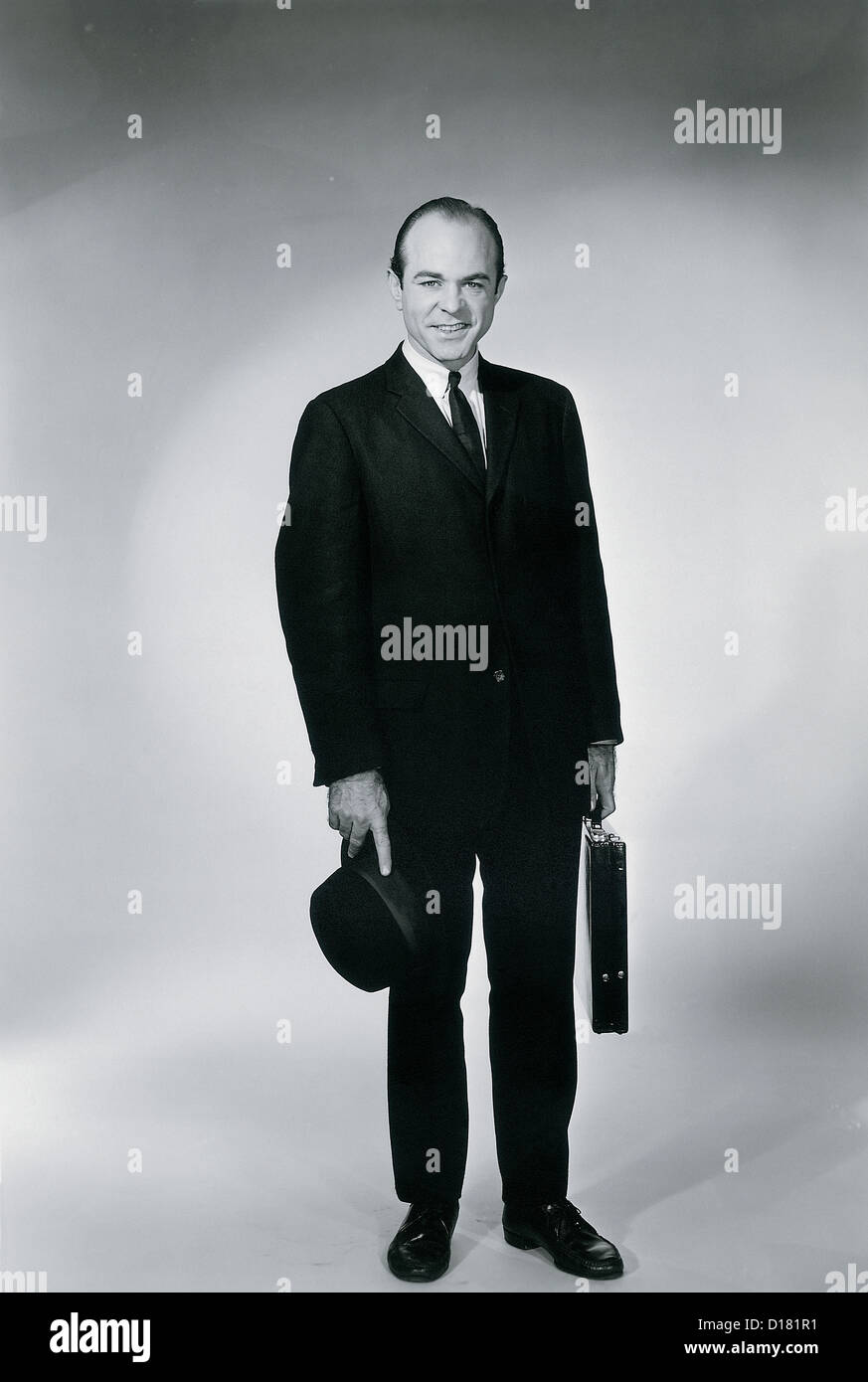 Lavorare il marito, imprenditore, vintage Foto Stock