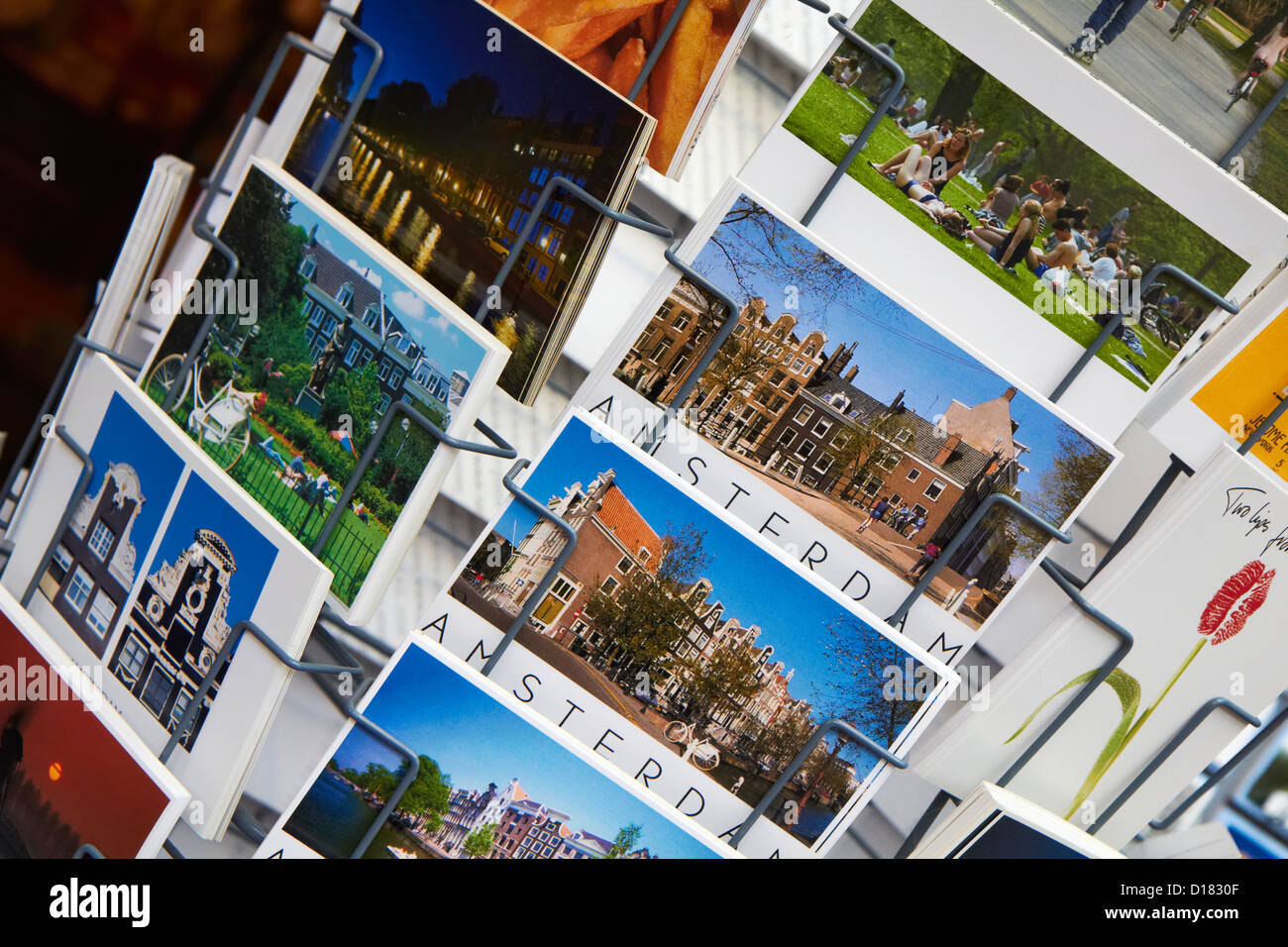 Holland, Amsterdam, Olanda cartoline per la vendita Foto Stock