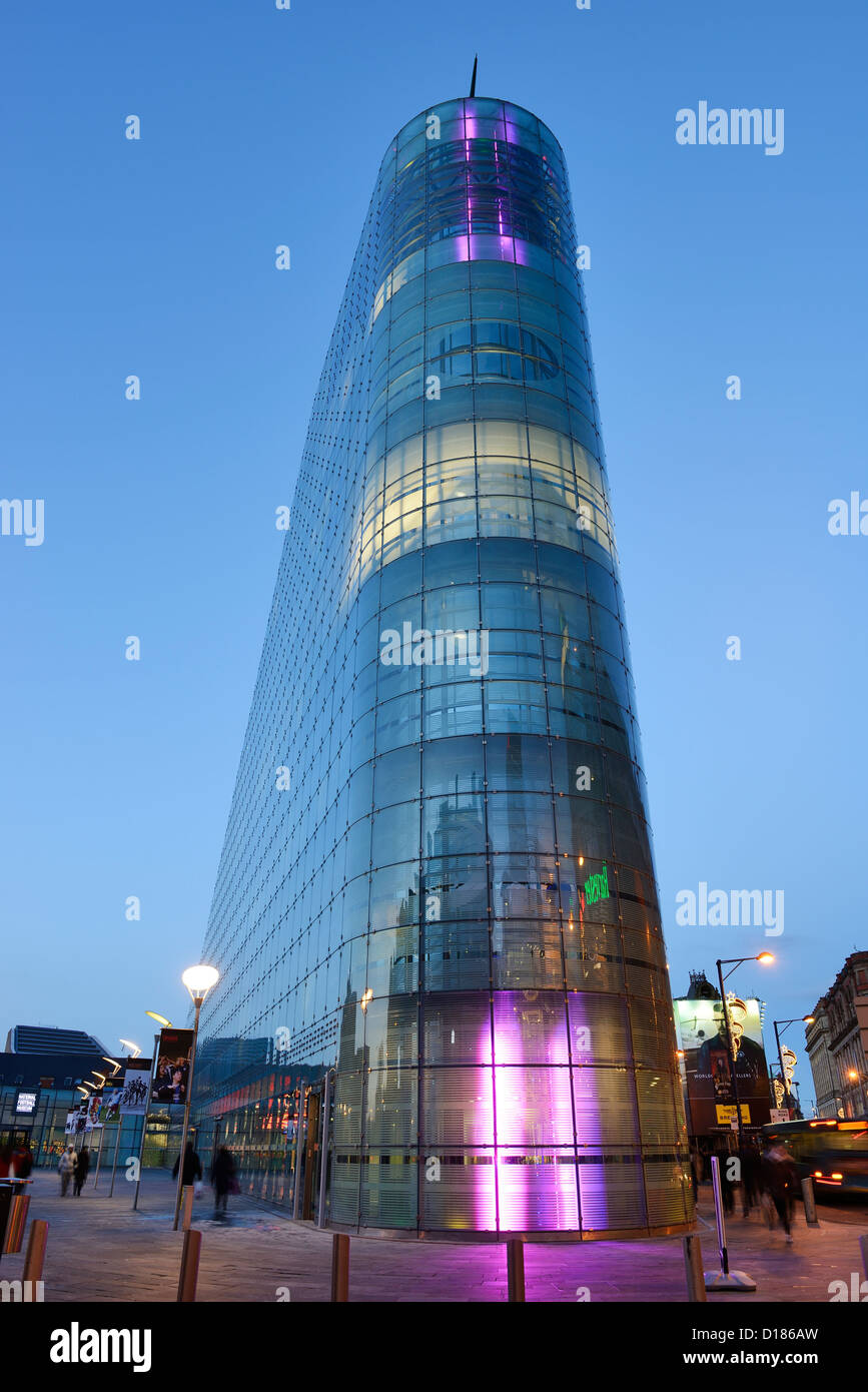 Museo Nazionale del Calcio in Urbis edificio nel centro della città di Manchester Foto Stock