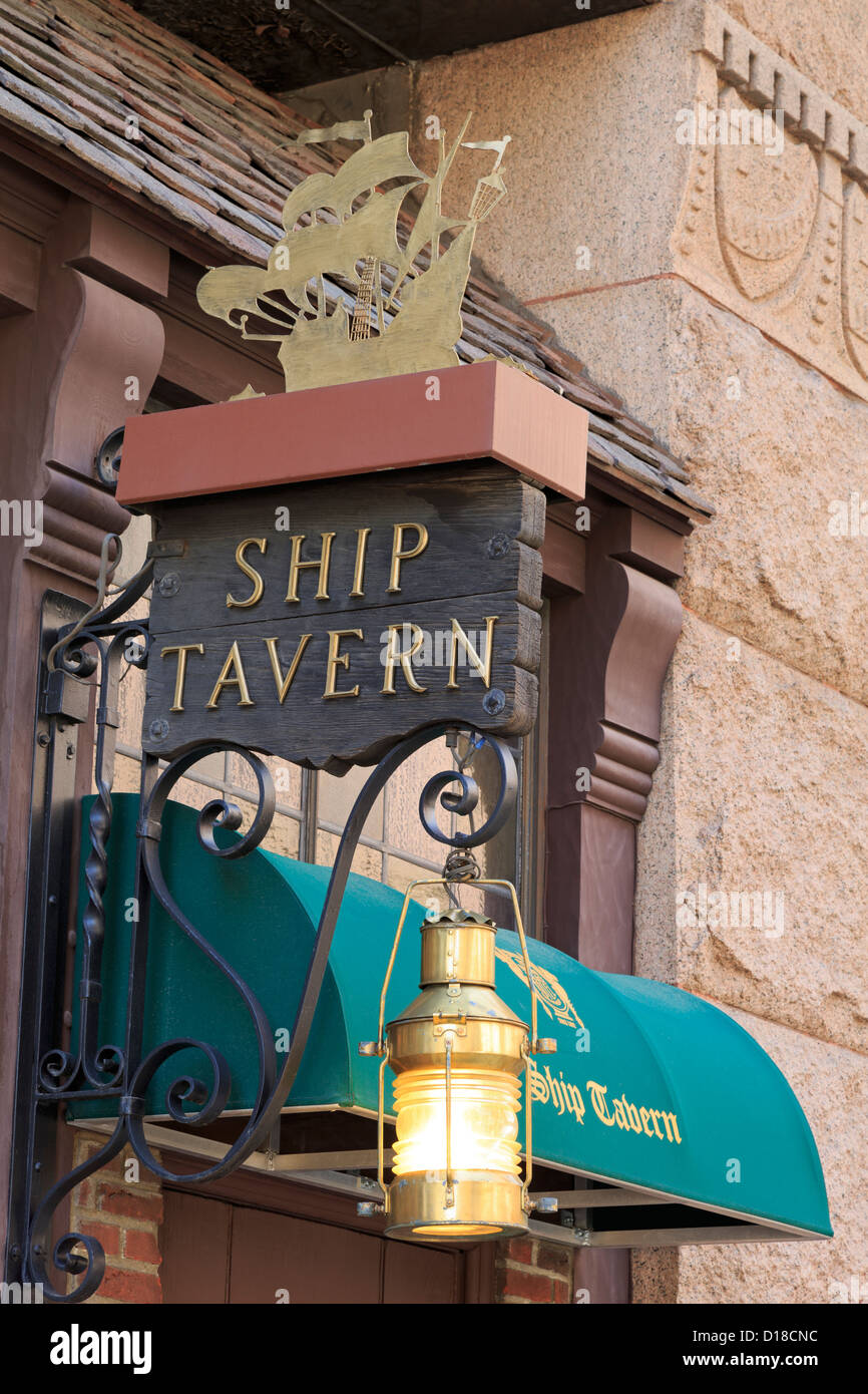 Ship Tavern in il Brown Palace Hotel,Denver, Colorado, STATI UNITI D'AMERICA Foto Stock