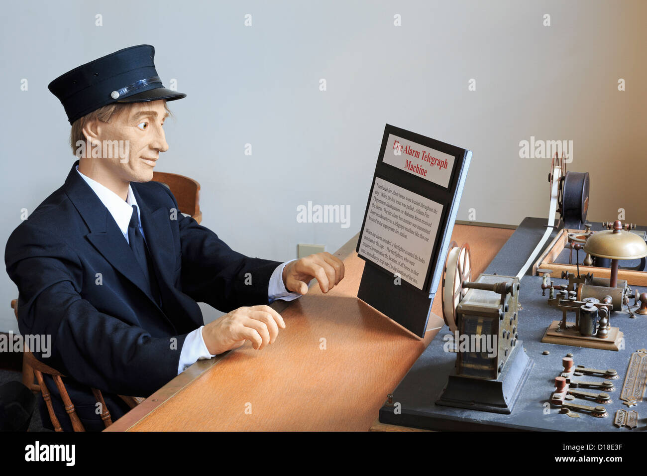 Storica stazione antincendio #6,Martin Luther King Jr National Historic Site, Atlanta, Georgia, Stati Uniti d'America Foto Stock