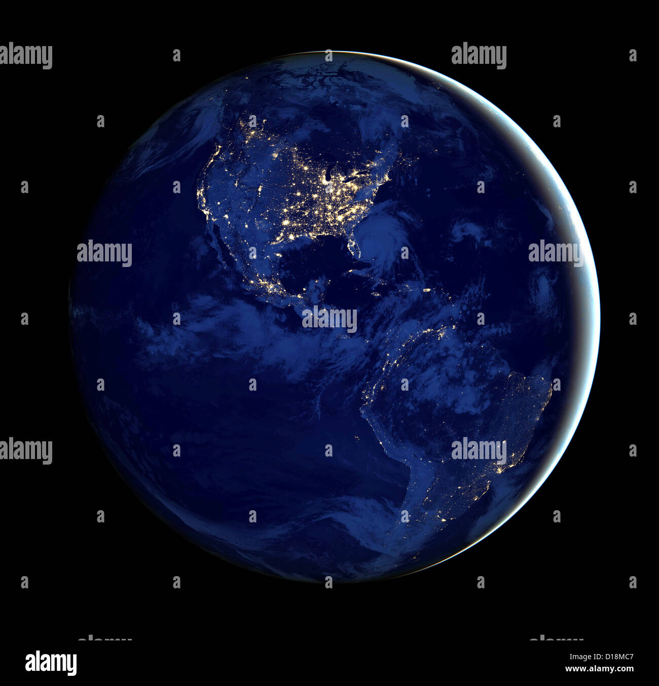 Messa a terra, il Pianeta Terra Foto Stock