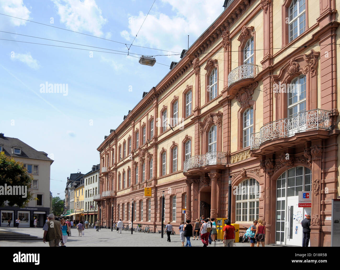 Renania-palatinato, Trier, Fußgängerzone, Foto Stock