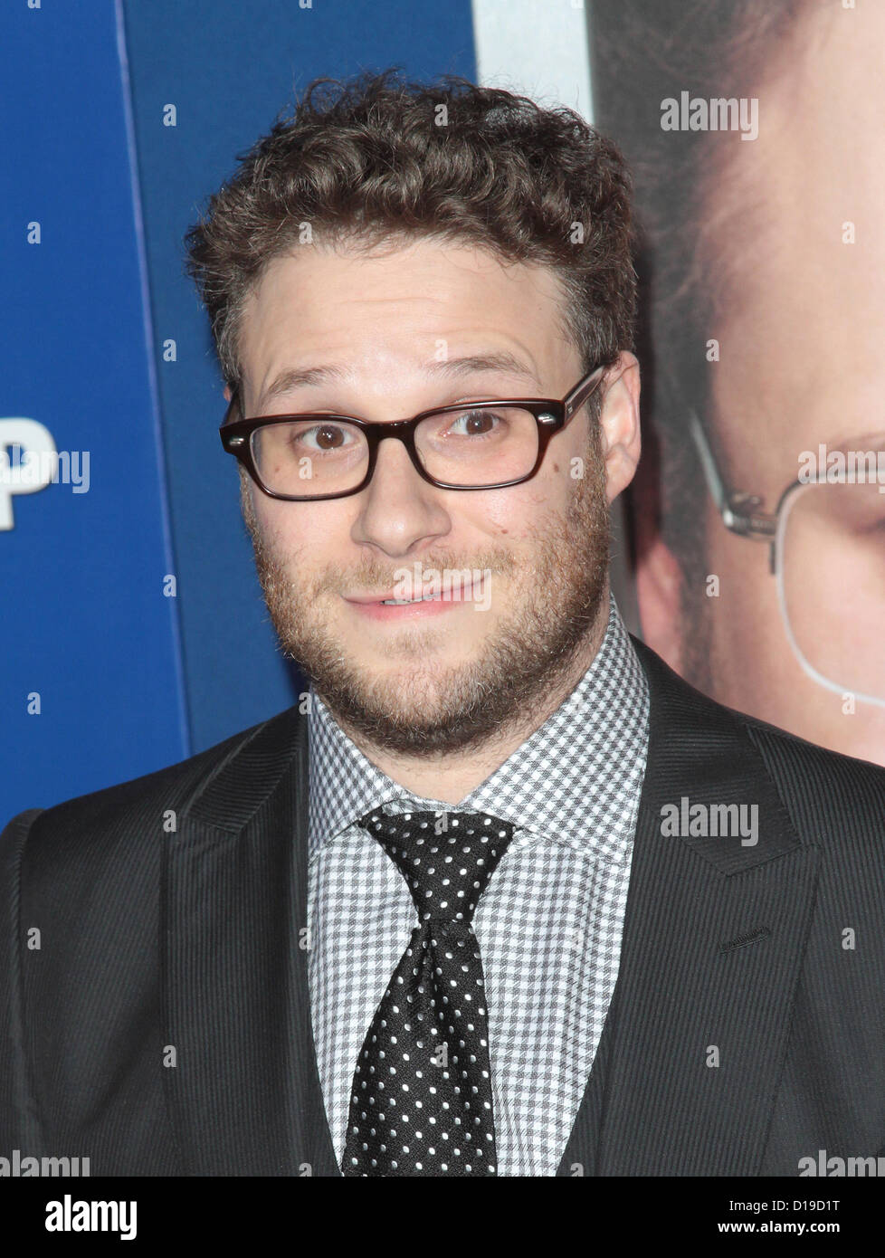 SETH ROGEN LOS ANGELES PREMIERE della colpevolezza VIAGGIO WESTWOOD CALIFORNIA USA 11 Dicembre 2012 Foto Stock