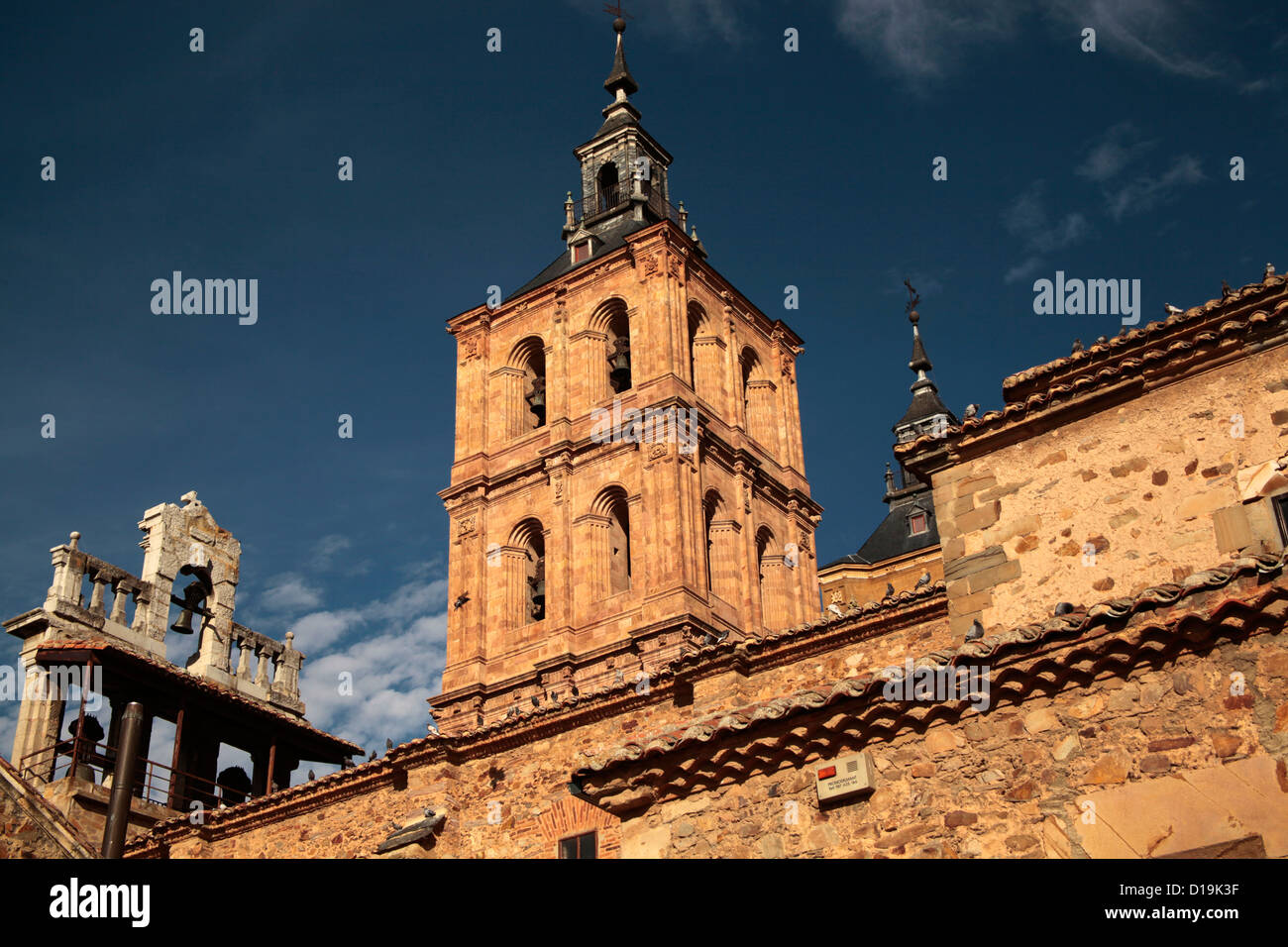 , Cattedrale di Astorga, León , Spagna, Europa, chiesa, religione, edificio, arte, Castilla, architettura, Foto Stock