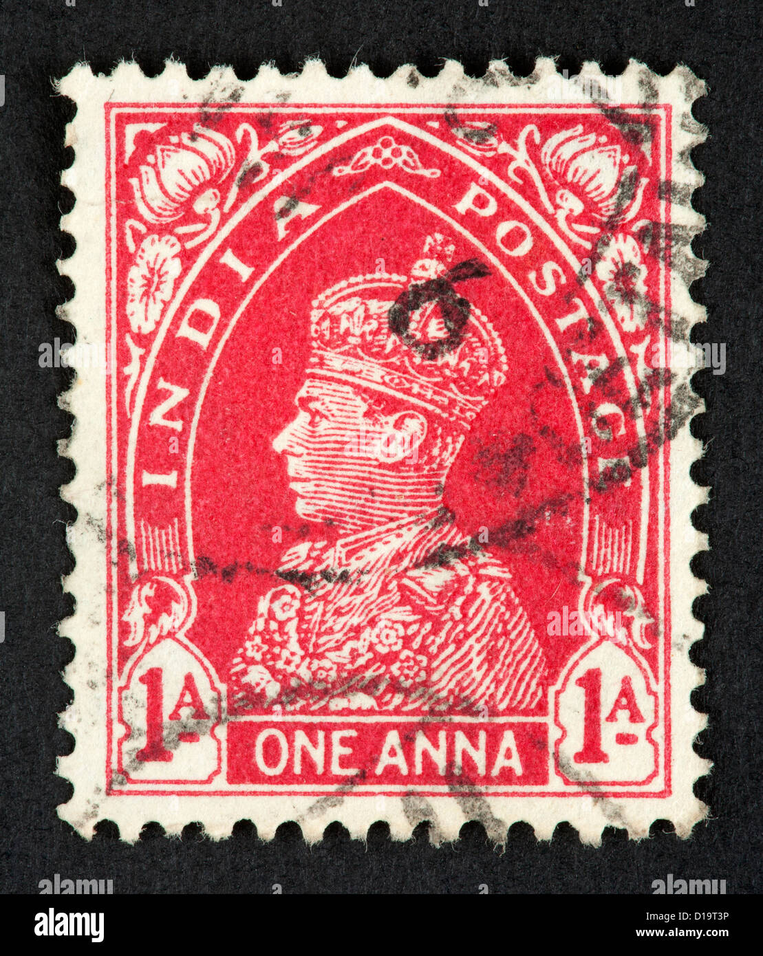 Indian francobollo Foto Stock