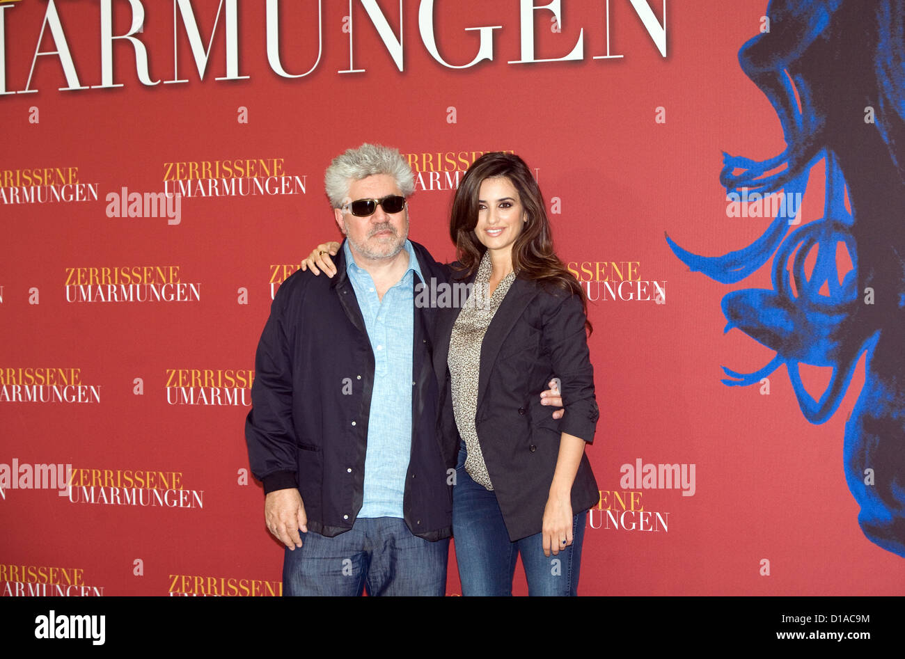 Berlino, Germania, Pedro Almodovar, Penelope Cruz e direttore, attrice Foto Stock