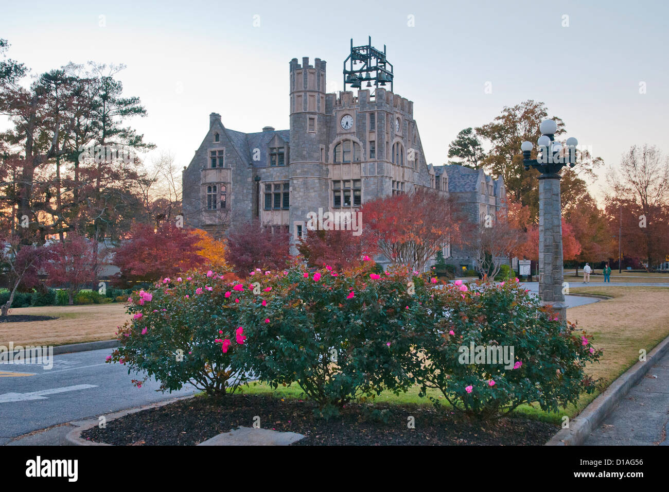 Vista della Università di Atlanta , capitale della Georgia, Stati Uniti d'America Foto Stock