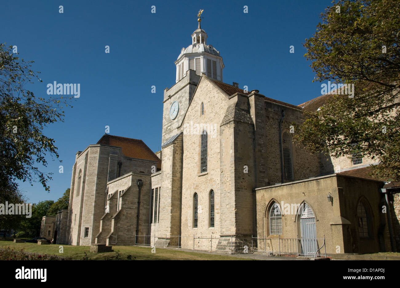 HAMPSHIRE; PORTSMOUTH; CHIESA CATTEDRALE DI ST. Tommaso di Canterbury Foto Stock