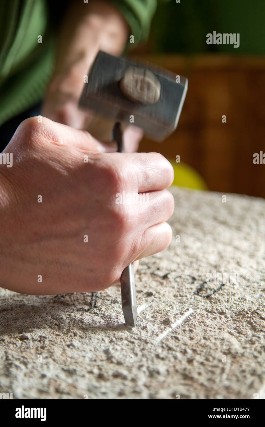 Opere di scultore Foto Stock