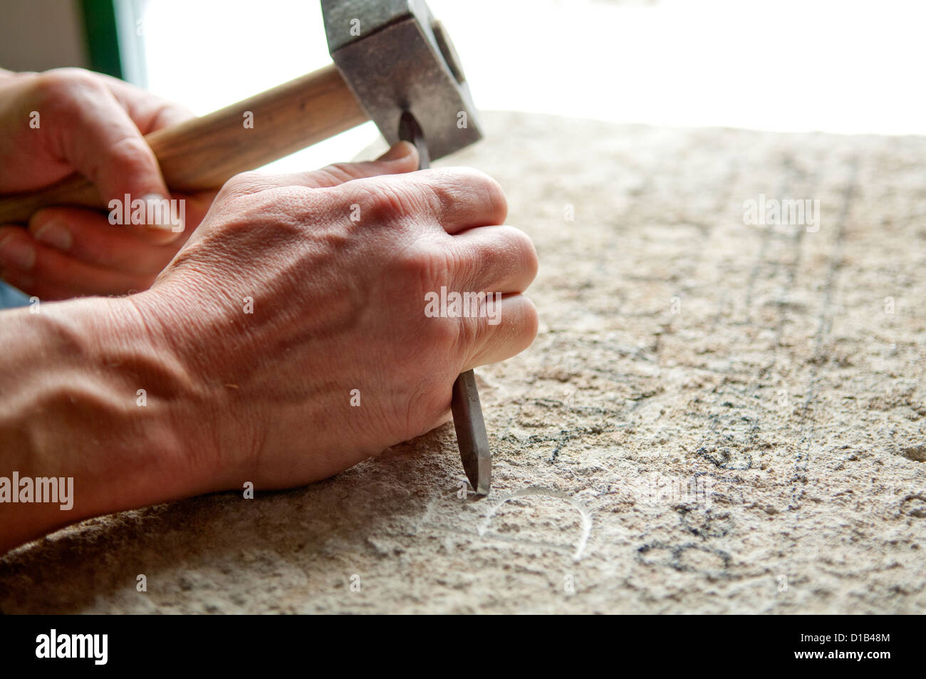 Opere di scultore Foto Stock