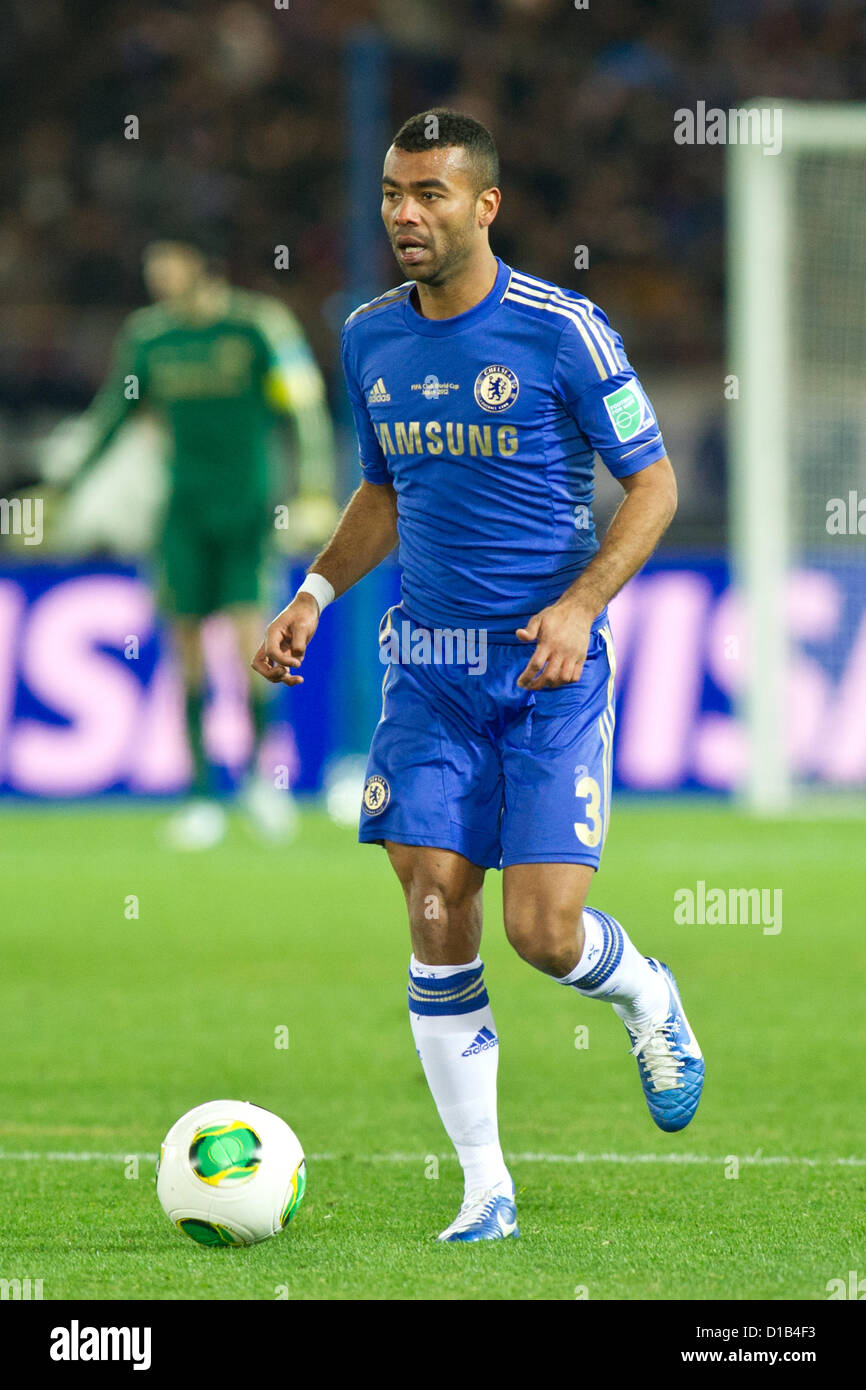 Ashley Cole (Chelsea), dicembre 13, 2012: calcio, FIFA Club World Cup Giappone 2012, match tra CF Monterrey 1-3 Chelsea FC a International Stadium di Yokohama, Giappone (foto di Enrico Calderoni/AFLO SPORT) [0391] Foto Stock