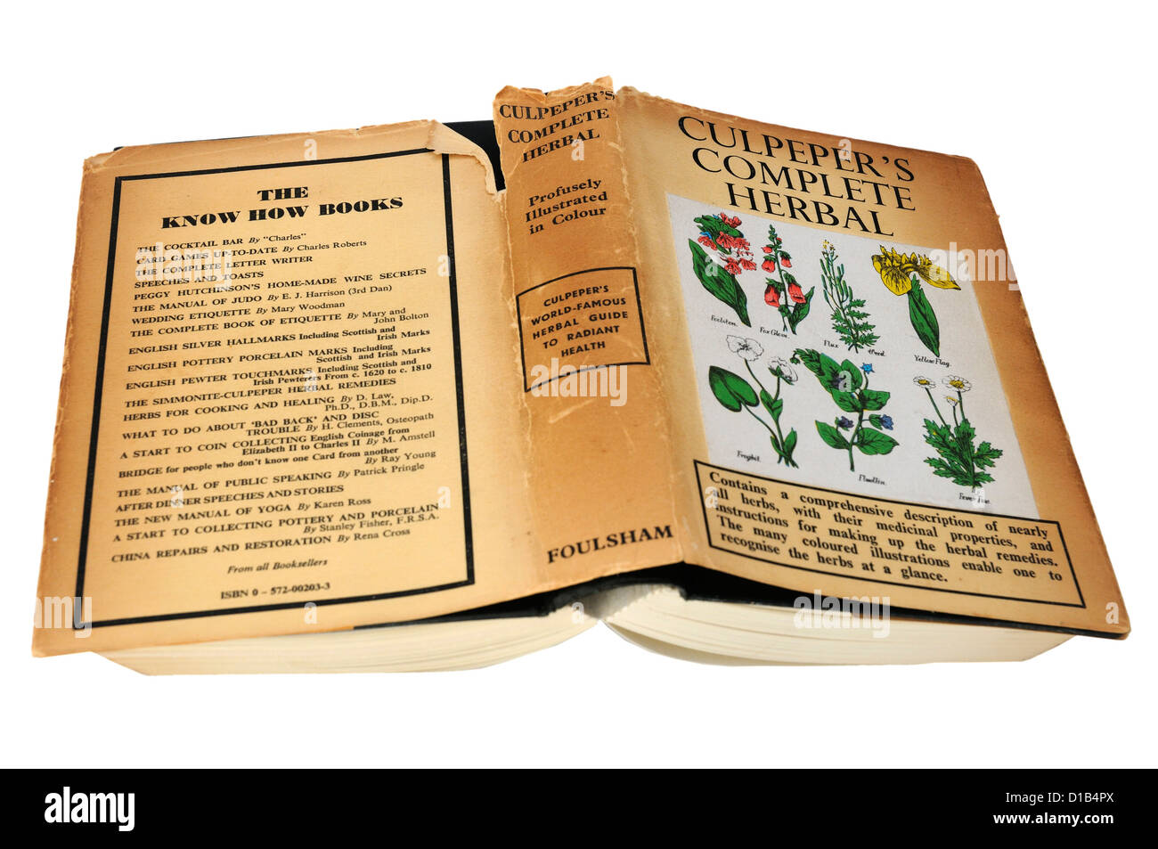 Culpeppers erbe completa Foto Stock