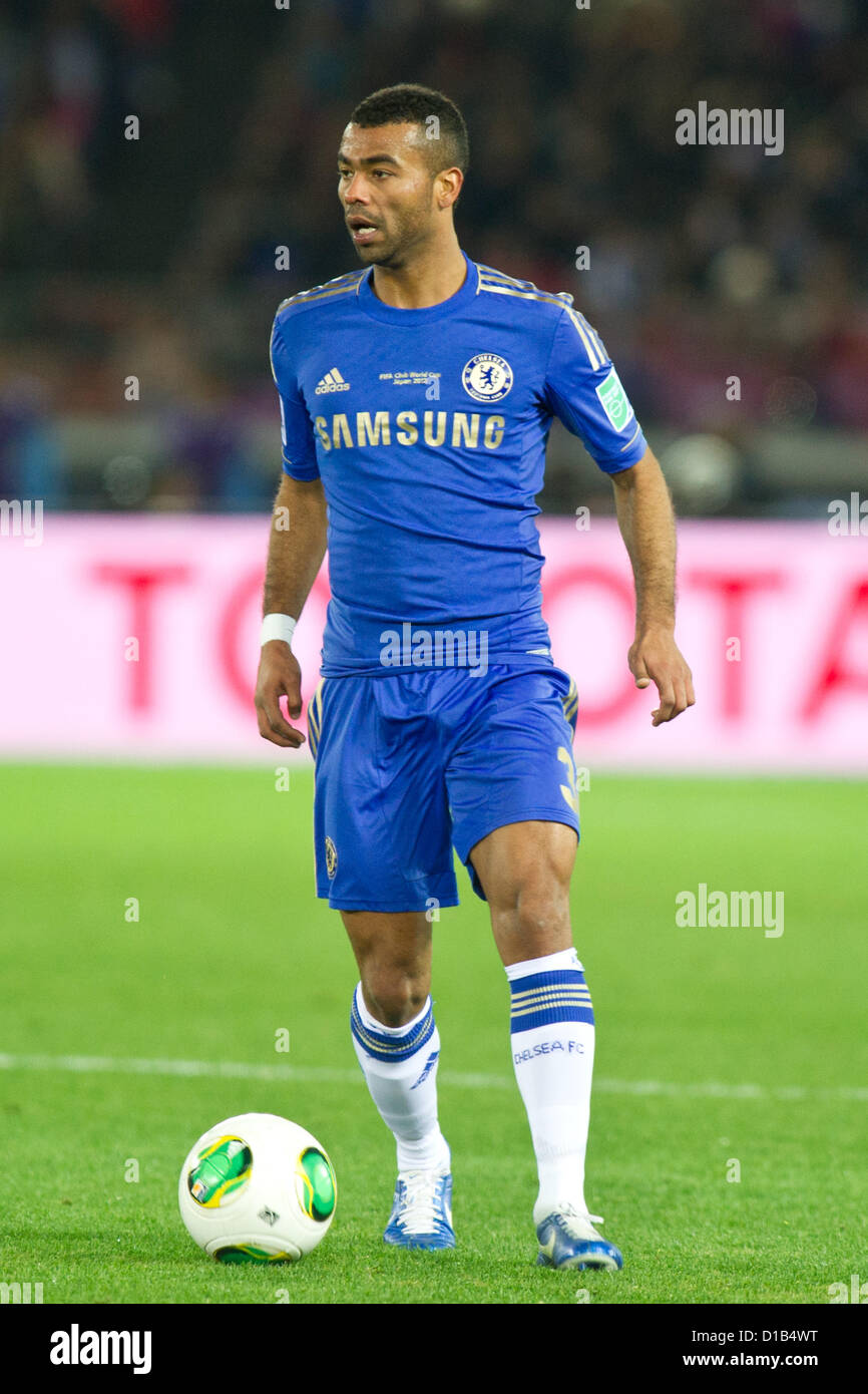 Ashley Cole (Chelsea), dicembre 13, 2012: calcio, FIFA Club World Cup Giappone 2012, match tra CF Monterrey 1-3 Chelsea FC a International Stadium di Yokohama, Giappone (foto di Enrico Calderoni/AFLO SPORT) [0391] Foto Stock