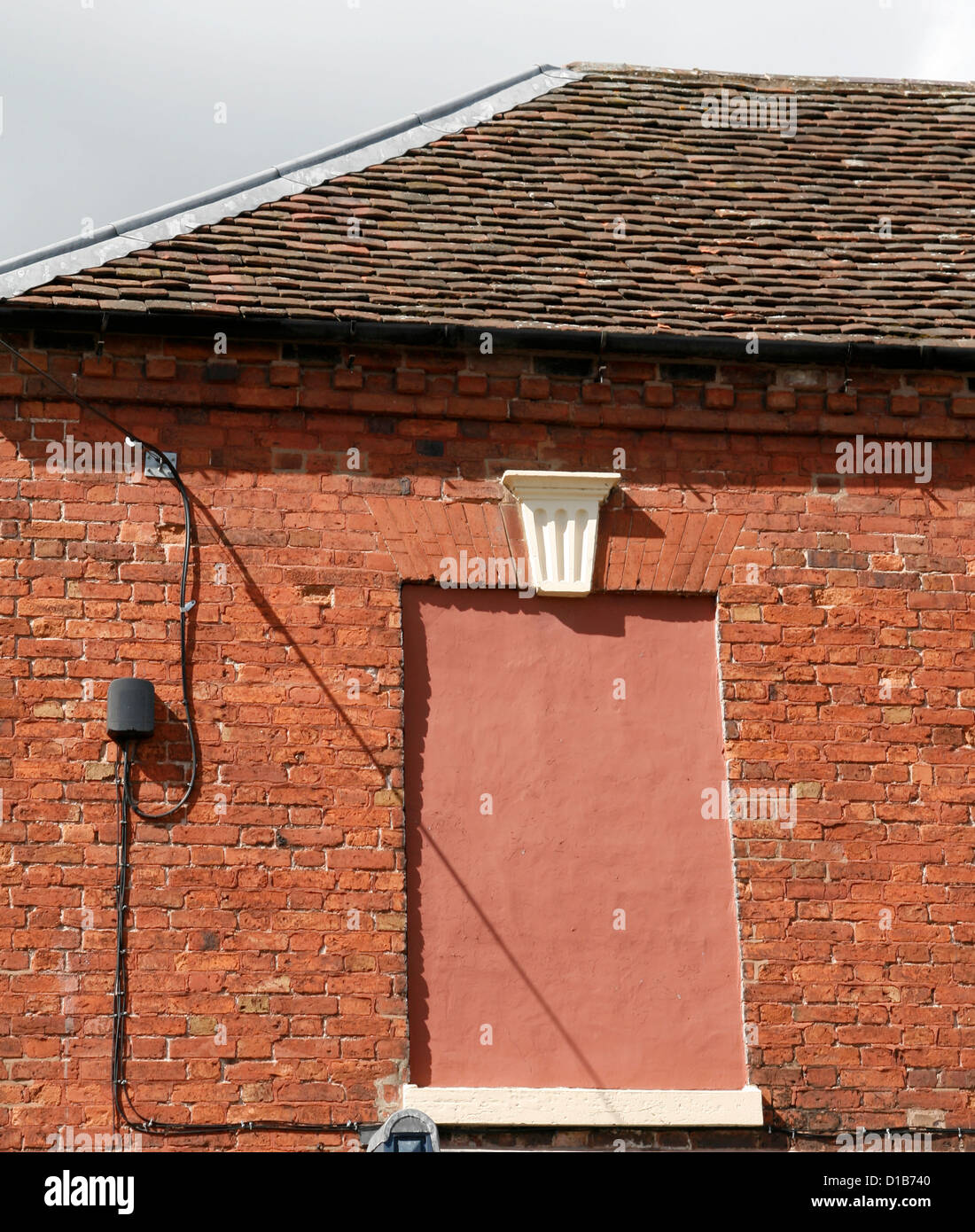 Imposta la finestra Worcester Worcestershire Inghilterra REGNO UNITO Foto Stock