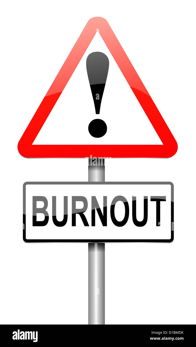 Burnout. Foto Stock Burnout. Foto Stock