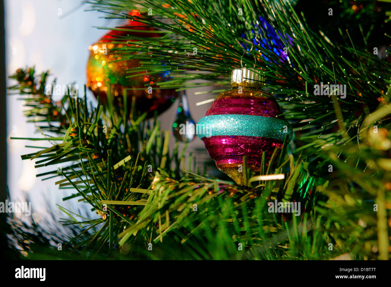 Albero di natale ornamento Foto Stock