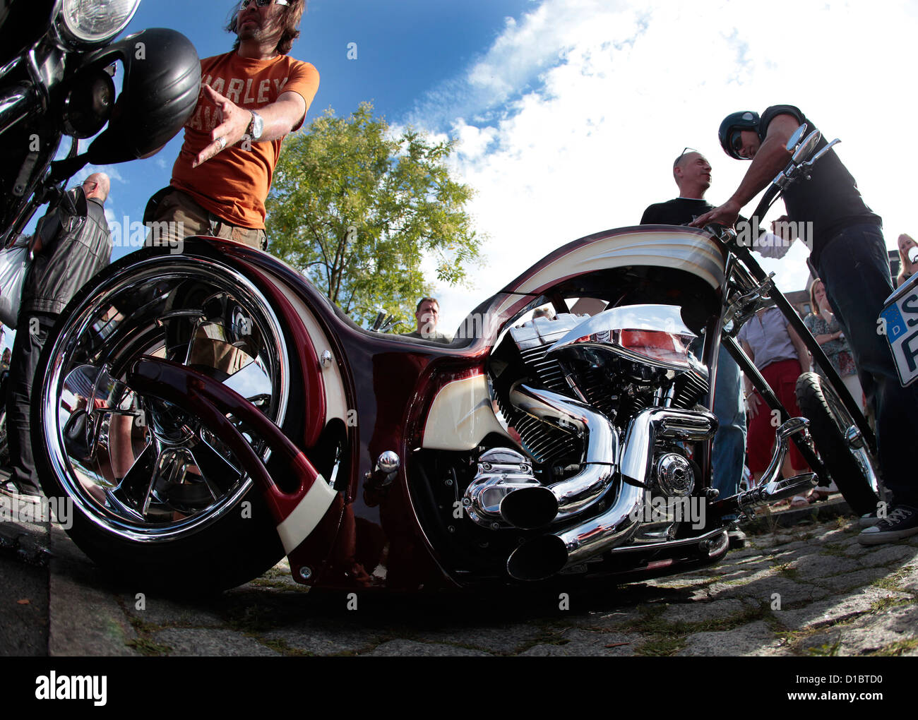 Berlino, Germania, Harley-Davidson in Berlin Harley Days Foto Stock