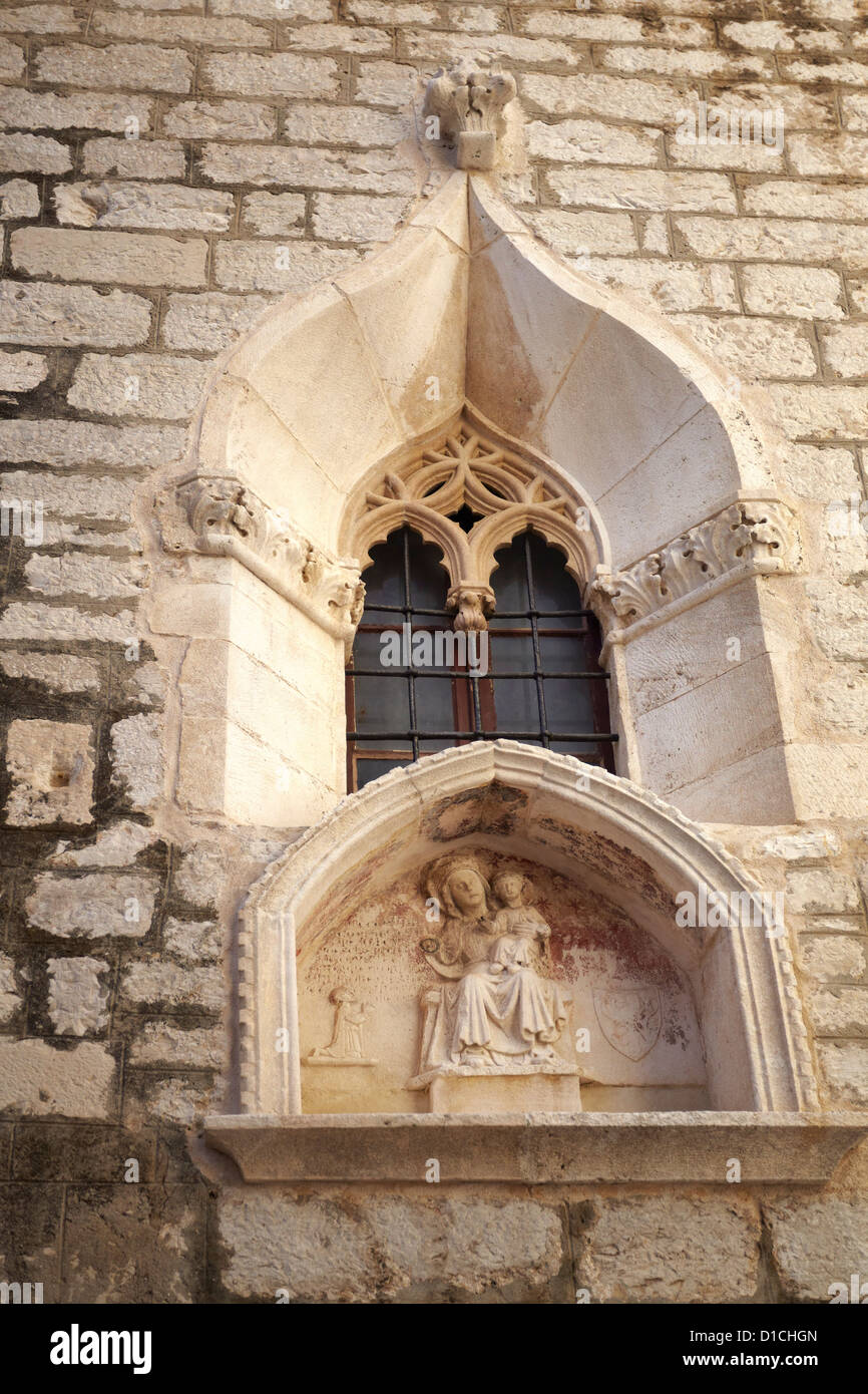 La Cattedrale di San Giacomo di Sibenik, Croazia, Europa Foto Stock