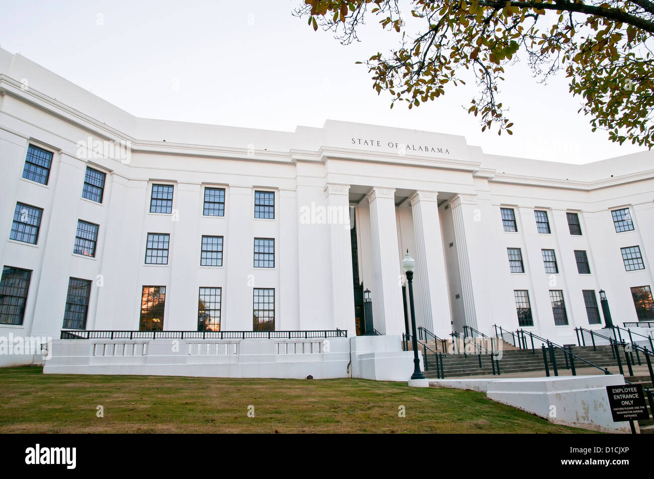 L'Alabama Dipartimento di archivi e di storia (ADA) , Montgomery, capitale dello stato degli USA di Alabama, STATI UNITI D'AMERICA Foto Stock