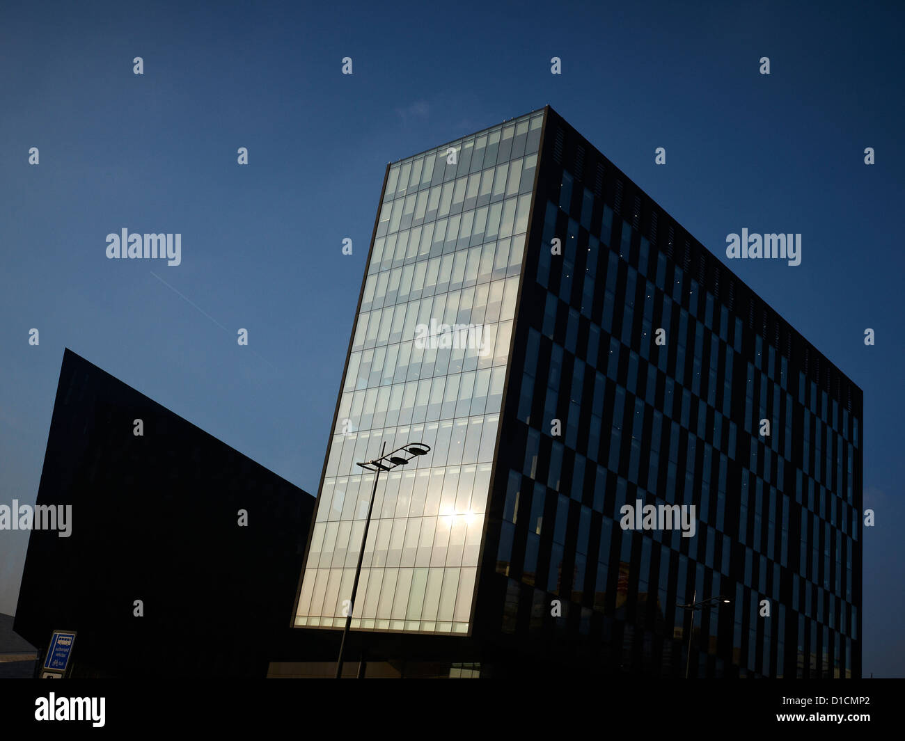 Dettaglio della isola di Mann lo sviluppo in Liverpool Regno Unito Foto Stock