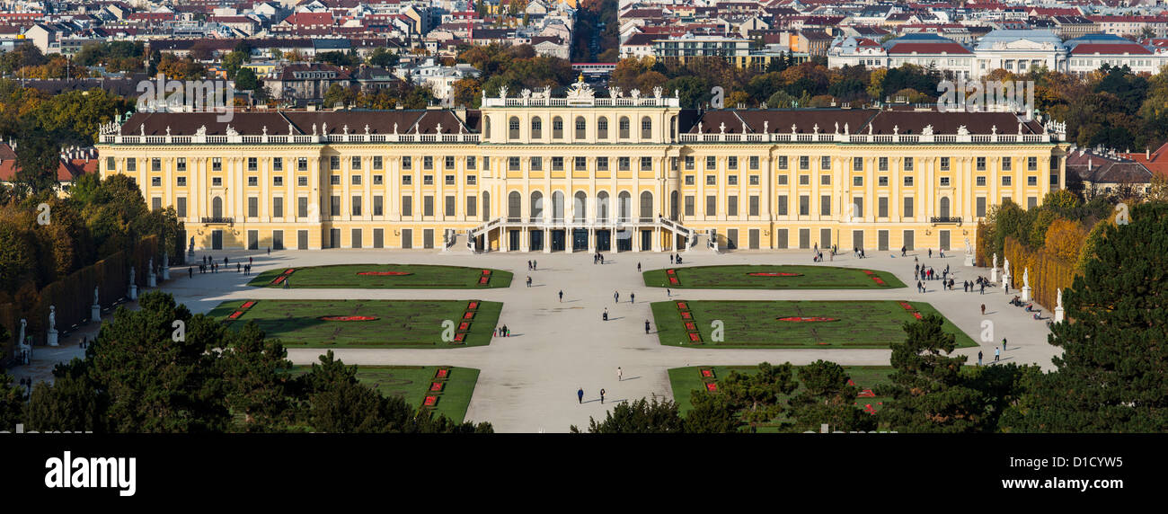 Palazzo di Schönbrunn Vienna Foto Stock