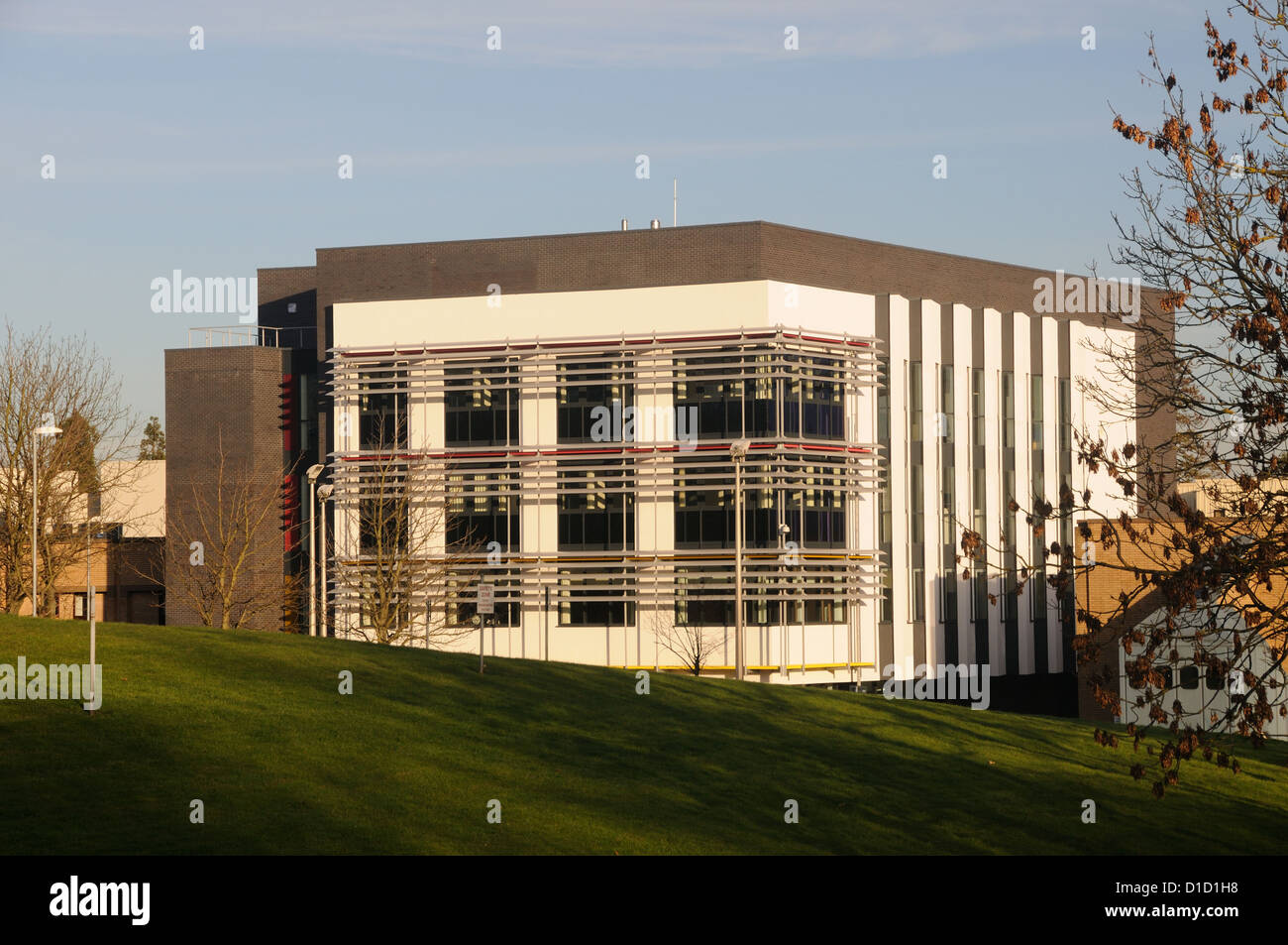 L'Università di Leicester è di nuovo la ricerca cardiovascolare Centro a Glenfield Hospital di Leicester, Leicestershire, Inghilterra Foto Stock