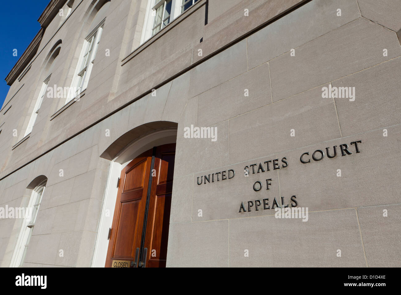Noi la Corte di Appello - Washington DC, Stati Uniti d'America Foto Stock