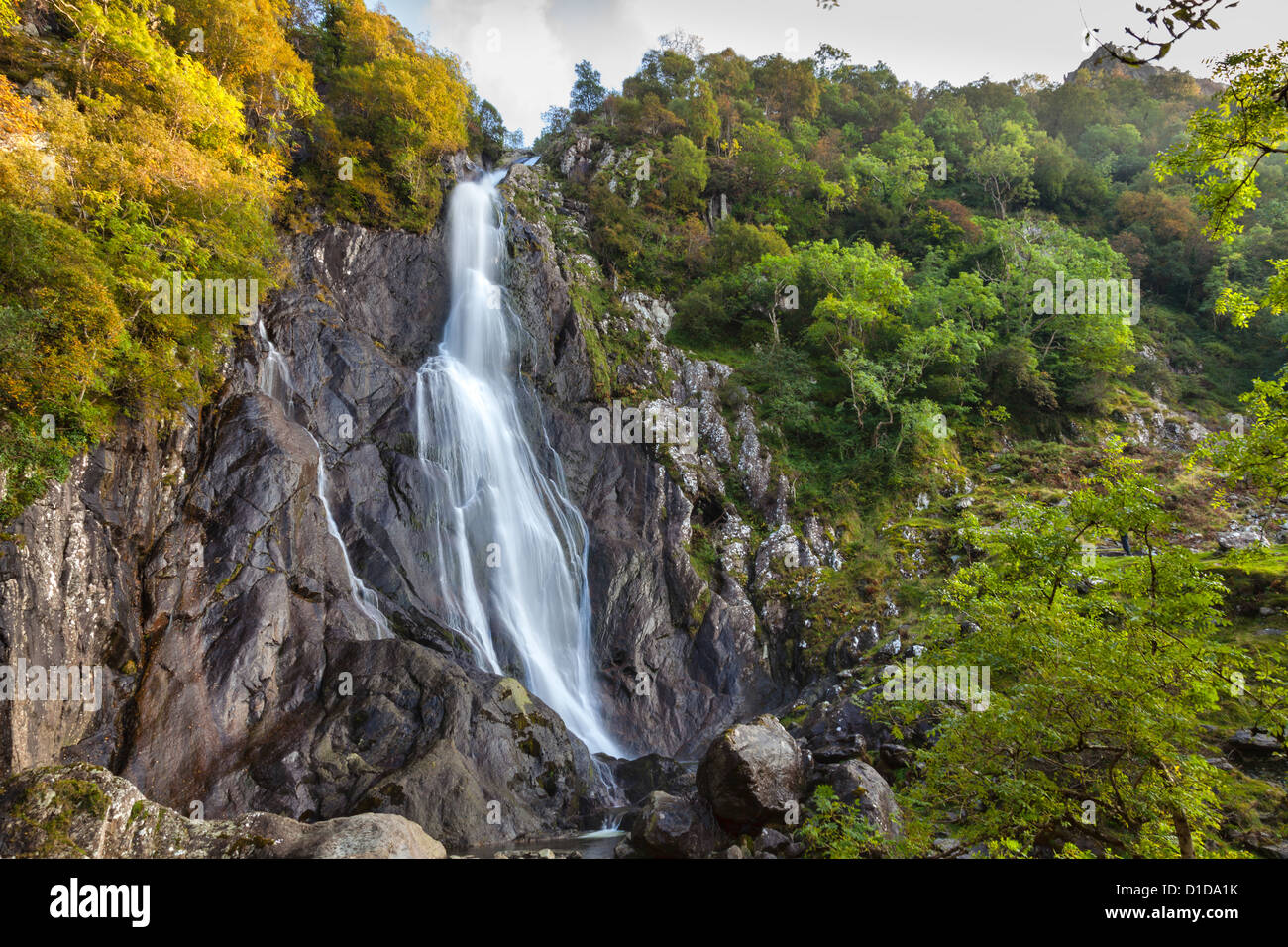 Aber Falls Foto Stock