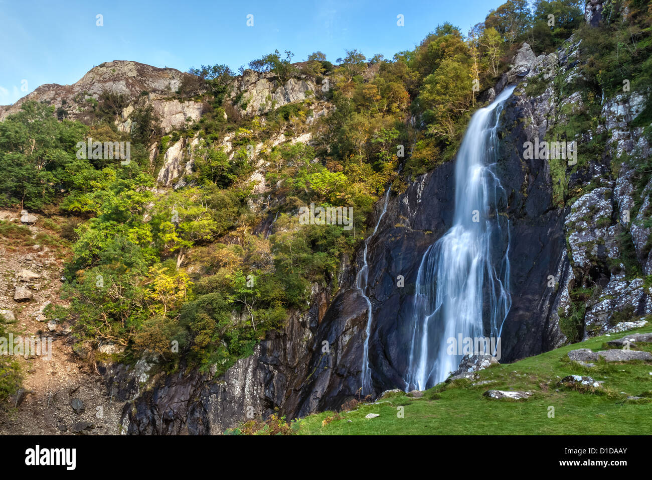 Aber Falls Foto Stock