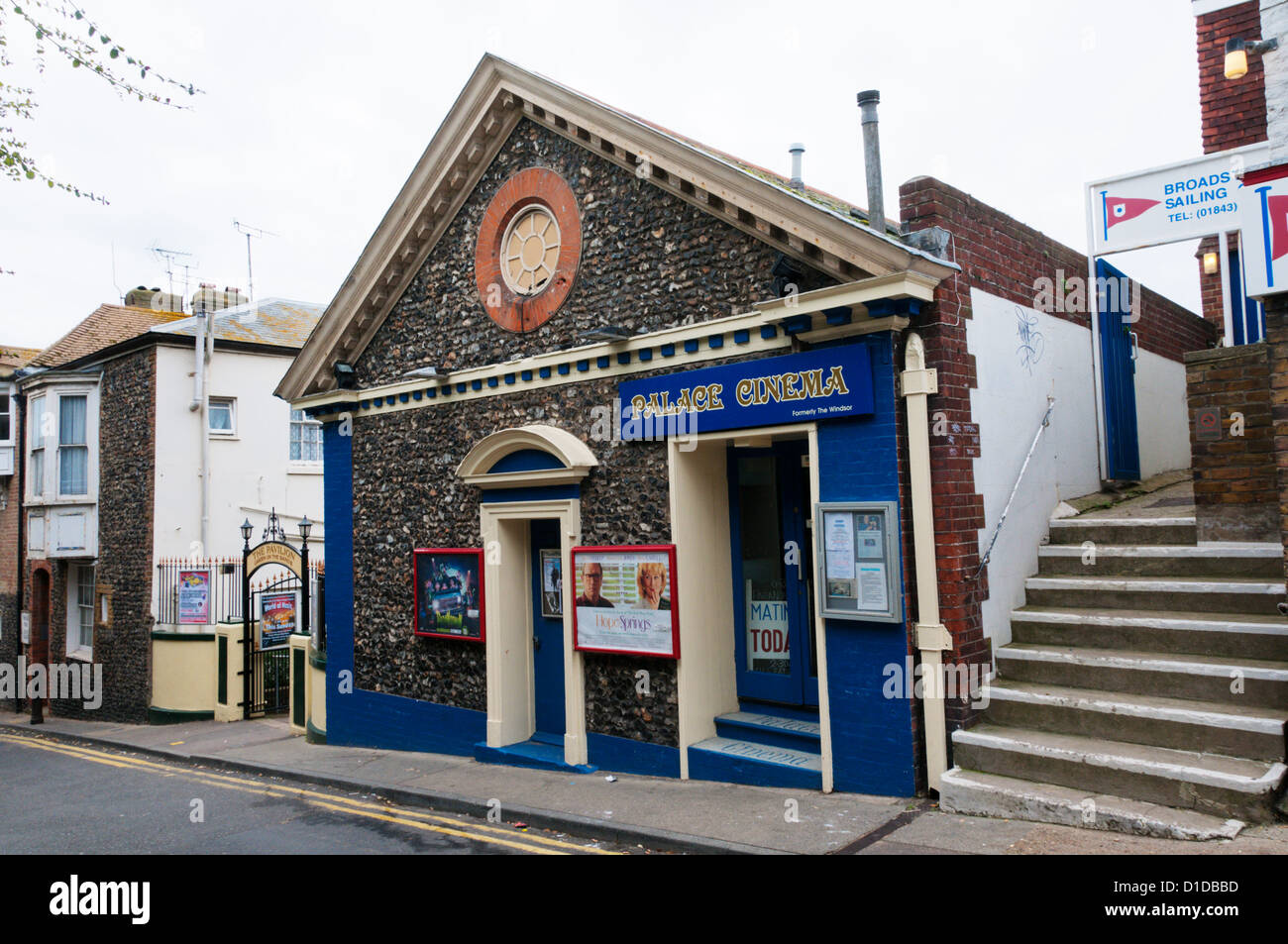 Il piccolo palazzo Cinema a Broadstairs Kent. Foto Stock