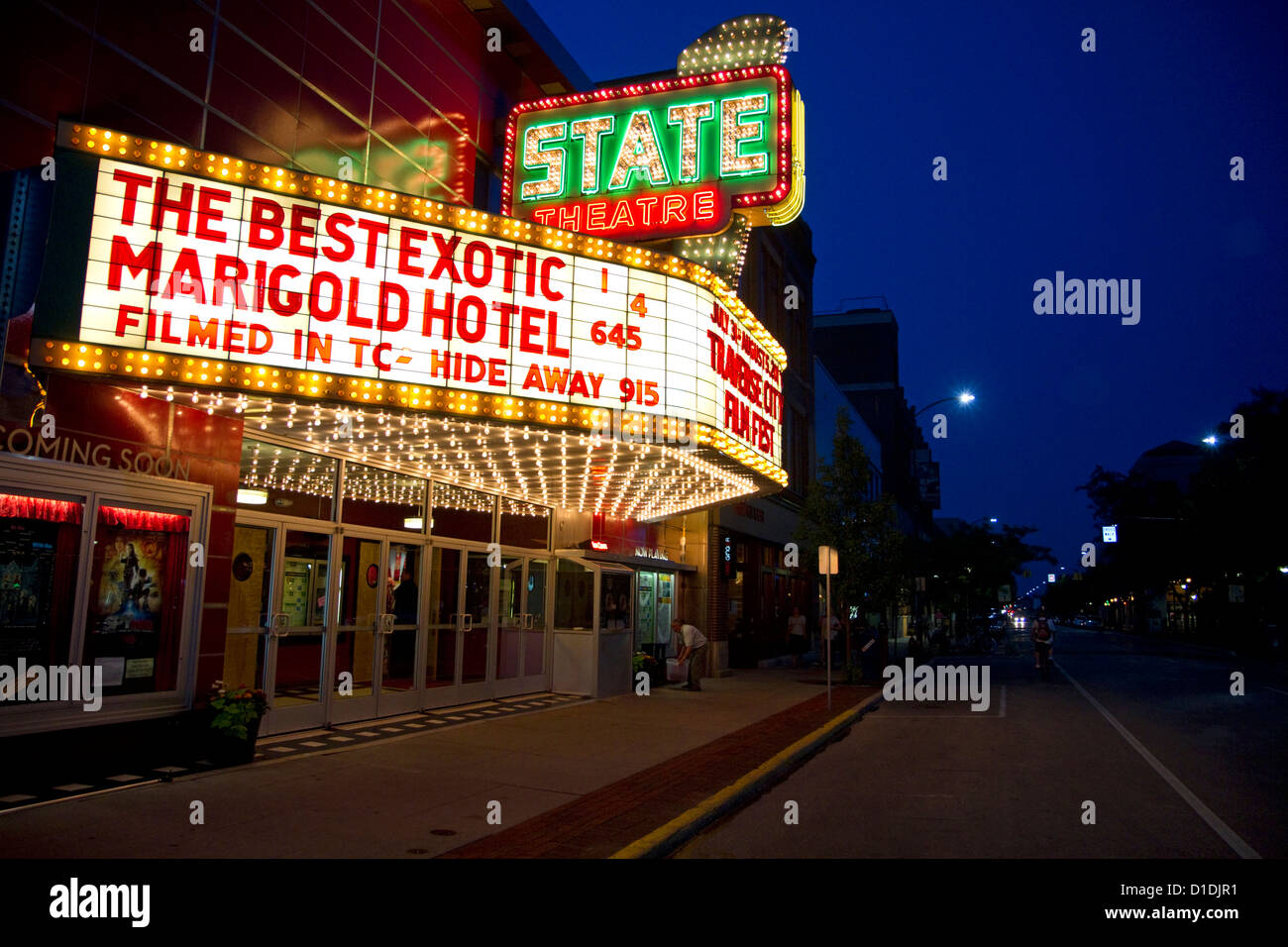 Lo stato teatro tendone di Traverse City, Michigan, Stati Uniti d'America. Foto Stock