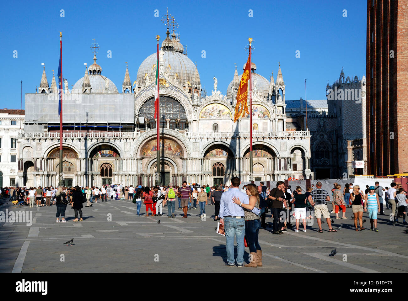 Basilica di San Marco a Venezia. Foto Stock