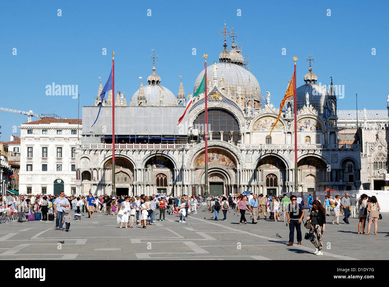 Basilica di San Marco a Venezia. Foto Stock