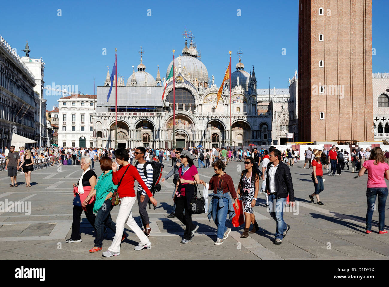 Basilica di San Marco a Venezia. Foto Stock