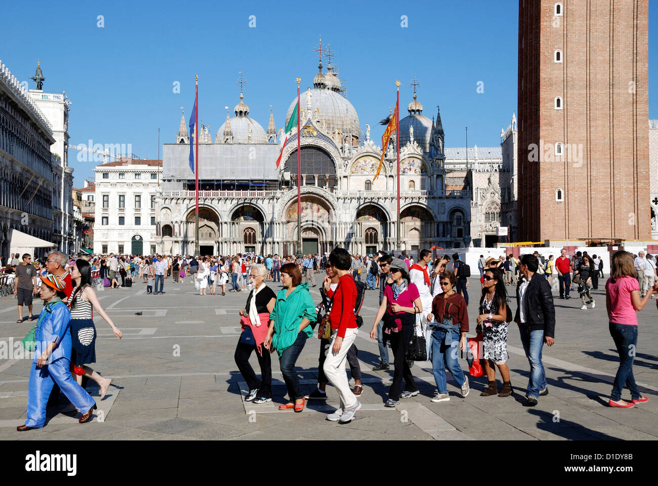 Basilica di San Marco a Venezia. Foto Stock