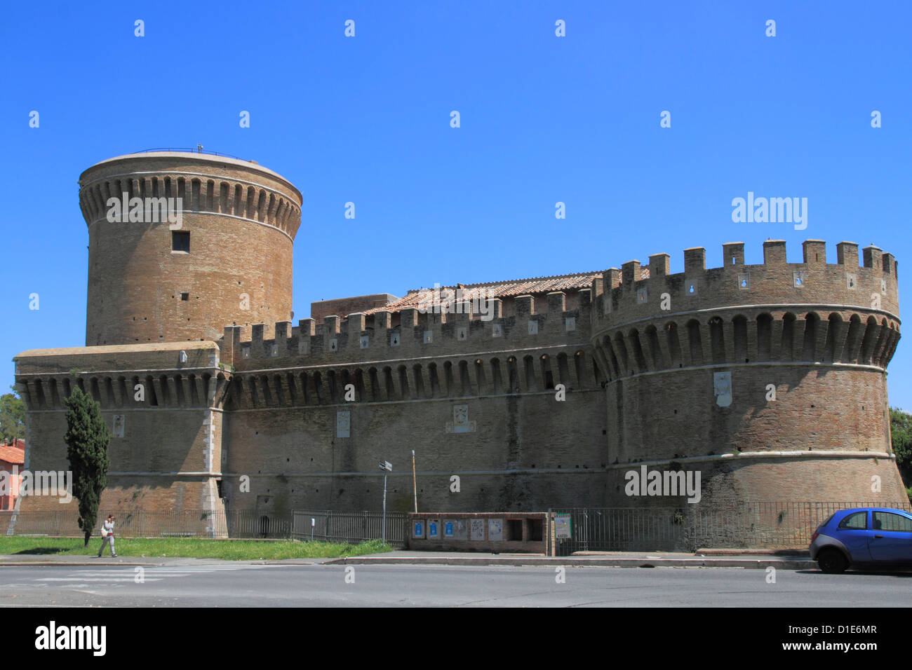 Castello di Ostia, Lazio, Lazio, l'Italia, Europa Foto Stock