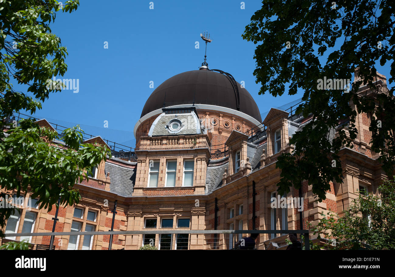 Il Royal Observatory, il Sito Patrimonio Mondiale dell'UNESCO, Greenwich, London, England, Regno Unito, Europa Foto Stock