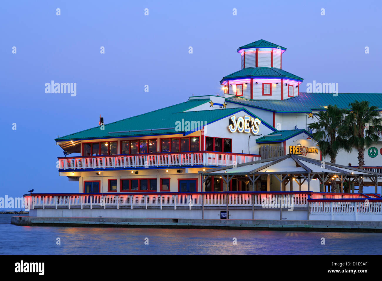 Joe's Crab Shack Ristorante, Corpus Christi, Texas, Stati Uniti d'America, America del Nord Foto Stock