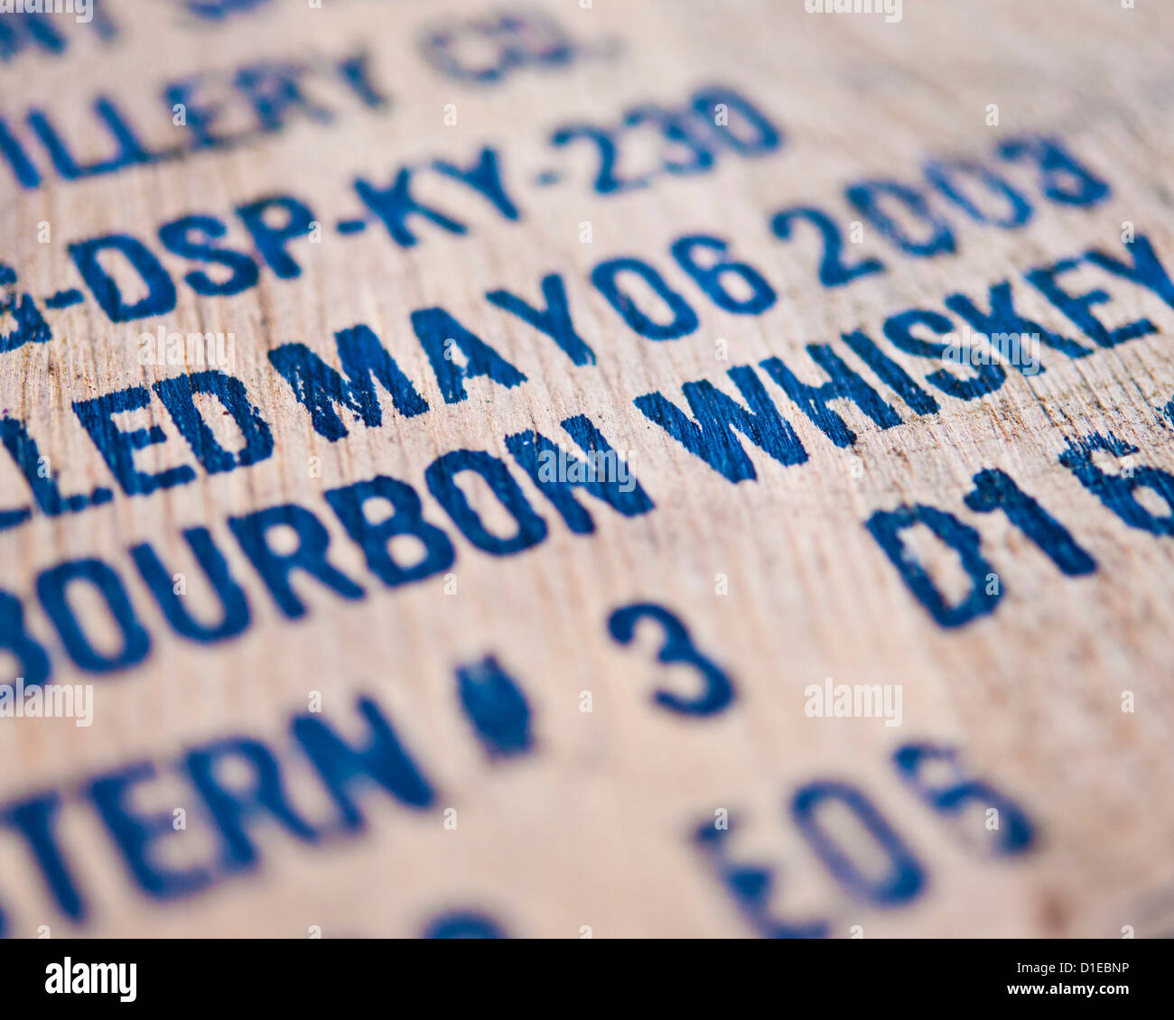 Jura distilleria di whisky barrel storage, Jura Isola, Ebridi Interne, Scotland, Regno Unito, Europa Foto Stock