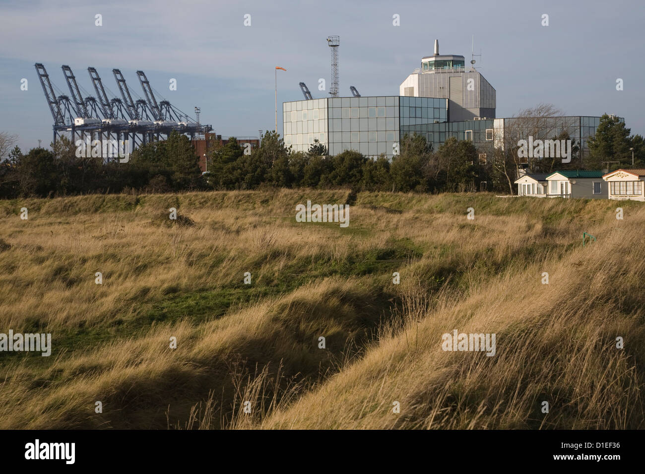 HM Revenue e dogane, Custom House Edificio, Felixstowe, Suffolk, Inghilterra Foto Stock