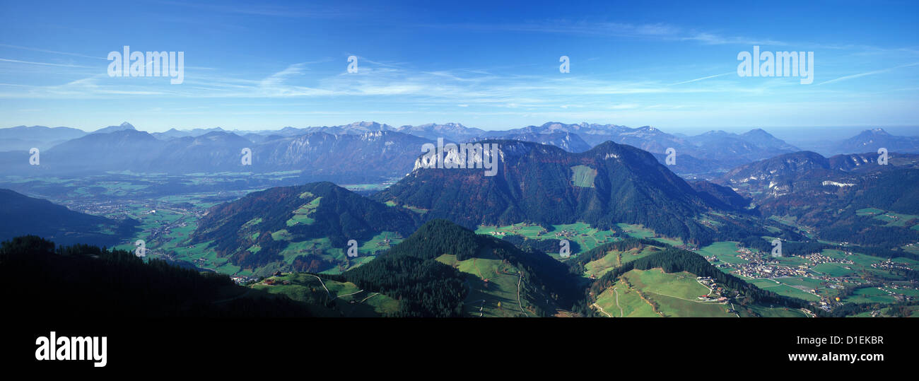 Woergl e prealpi bavaresi, Tirolo, Austria Foto Stock