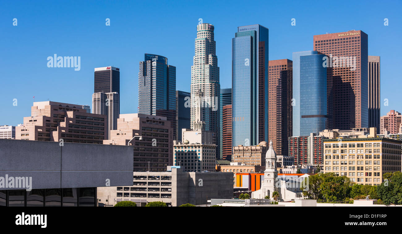 Los Angeles skyline Foto Stock